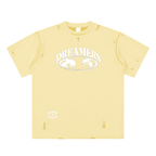 Hand-frayed Reversible T-shirt