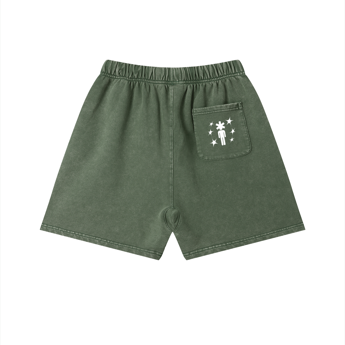 Washed Cotton Shorts