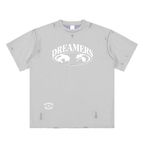 Hand-frayed Reversible T-shirt