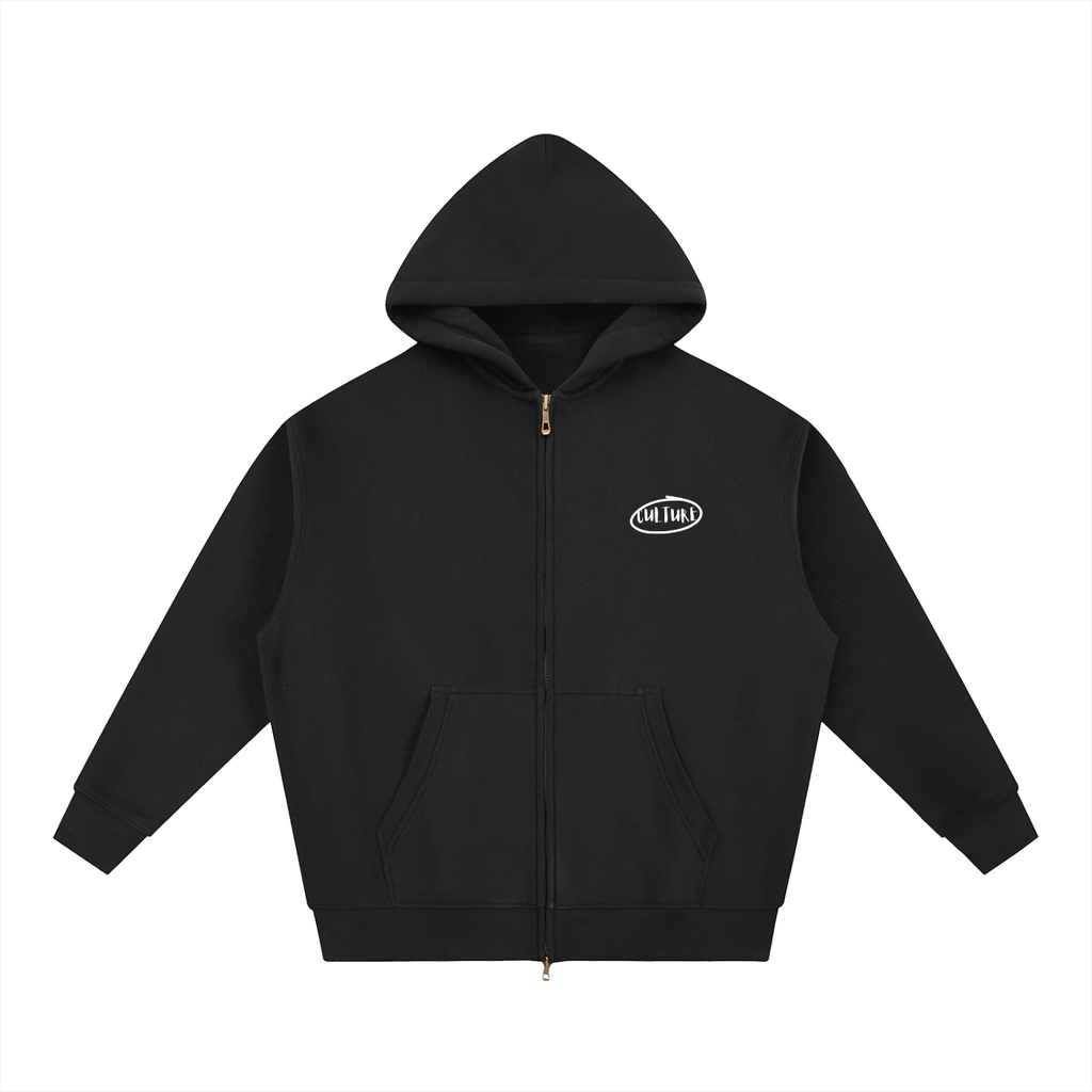 Oversized Fleece Boxy Hoodie