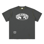 Hand-frayed Reversible T-shirt