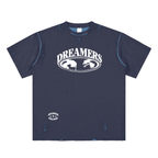 Hand-frayed Reversible T-shirt