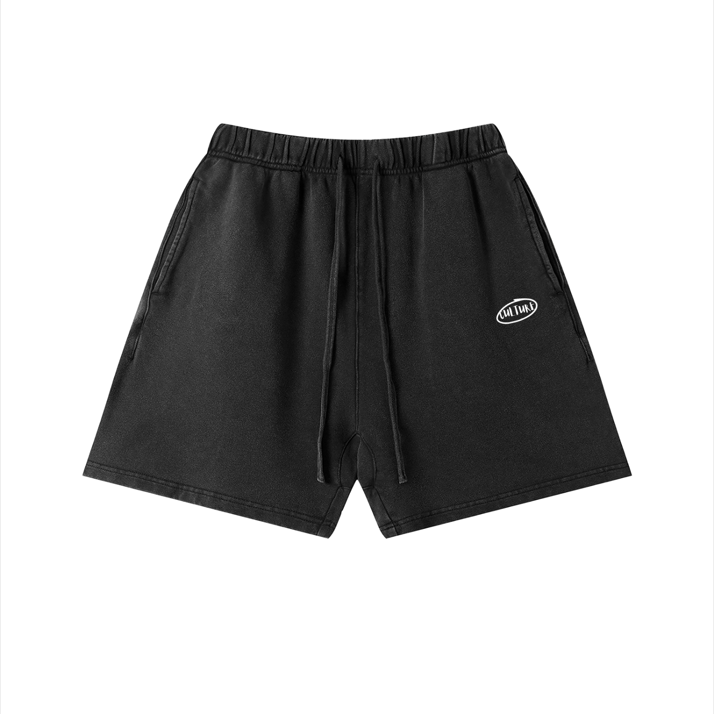 Washed Cotton Shorts