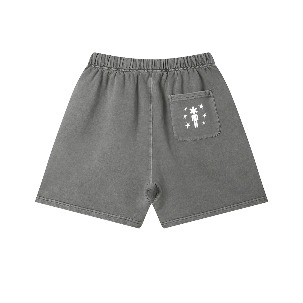 Washed Cotton Shorts