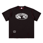 Hand-frayed Reversible T-shirt