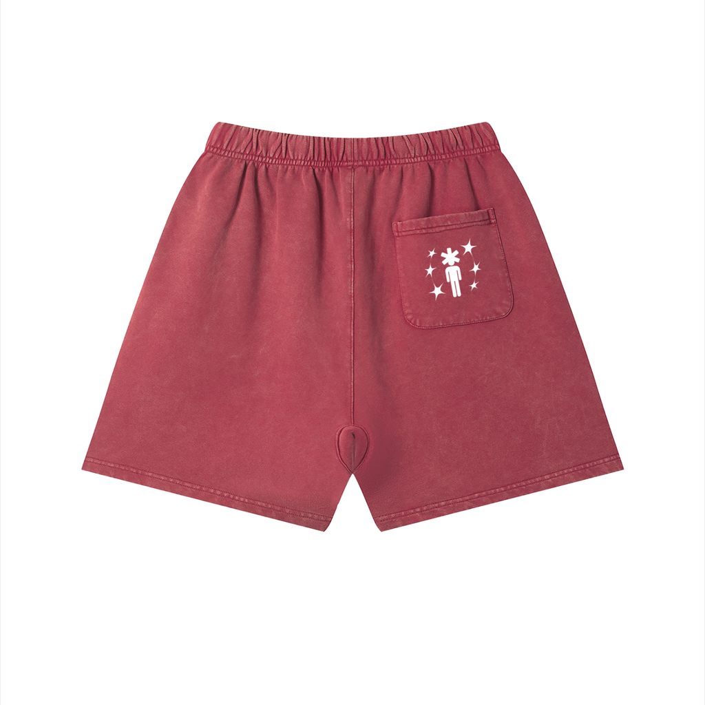 Washed Cotton Shorts