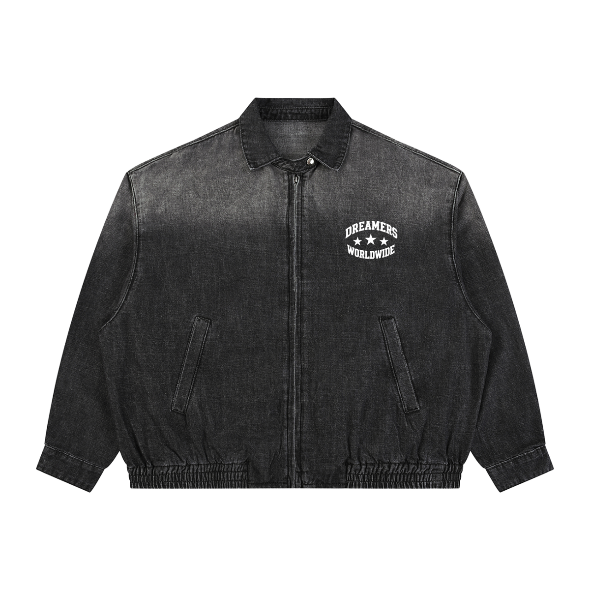 Vintage Wash Denim Jacket