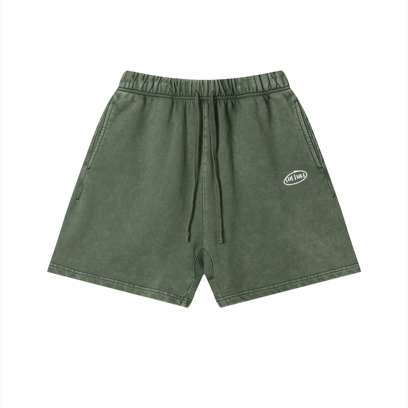 Washed Cotton Shorts