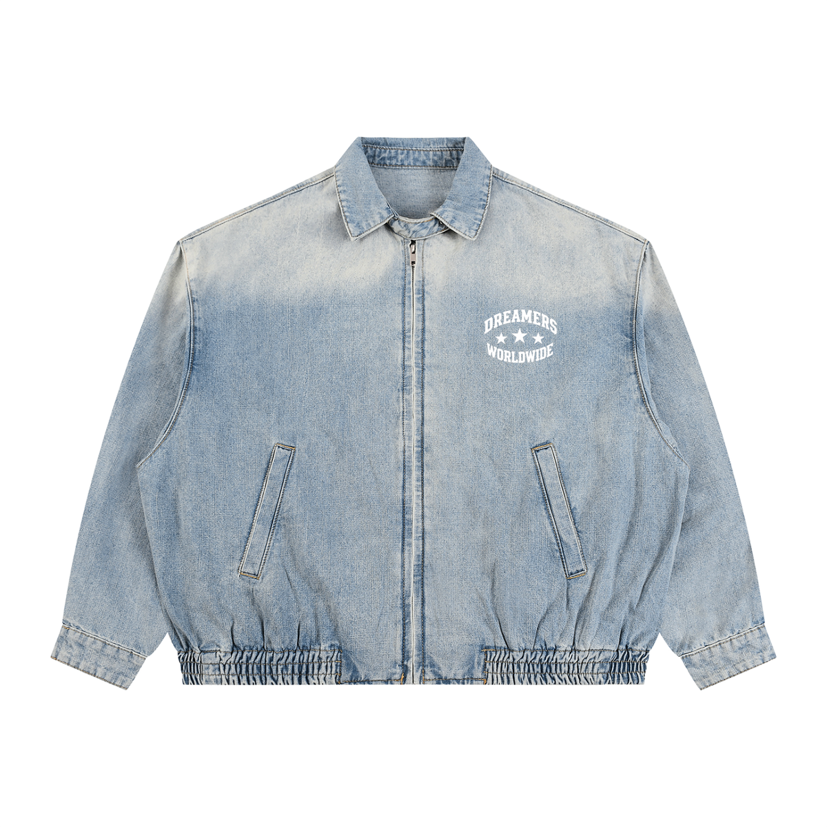 Vintage Wash Denim Jacket